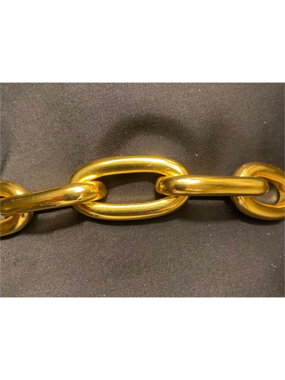 J. Crew Metallic Chainlink Necklace - Picture 4 of 5